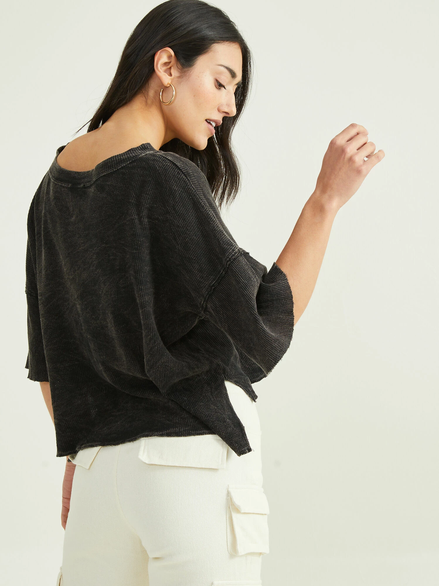 Claire Thermal Ruffle Top 4 Claire Thermal Ruffle Top - Image 4