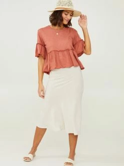 Juniper Ruffle Top