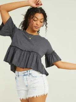 Juniper Ruffle Top
