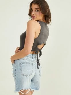 Baley Tank Top 5 Baley Tank Top -Pippa Shop 001890 A1597K681JI WASHED BLACK 02