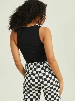 Jen Ribbed Tank -Pippa Shop 001890 A1928K797JD BLACK 03