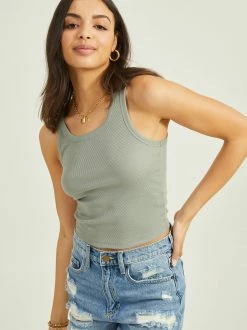 Jen Ribbed Tank