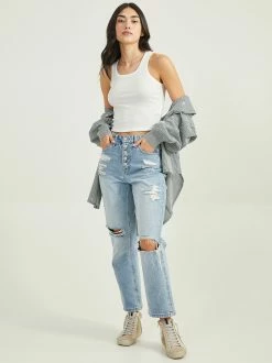 Jen Ribbed Tank -Pippa Shop 001890 A1928K797JD WHITE 03