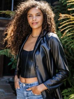 Brooklyn Top -Pippa Shop 001890 A2005K777JD BLACK 09