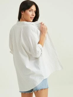 Jemma Linen Shirt -Pippa Shop 001890 B1128V124JI IVORY TAUPE 02