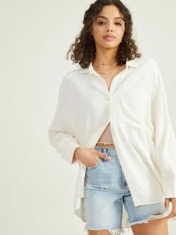 Emma Oversized Linen Top