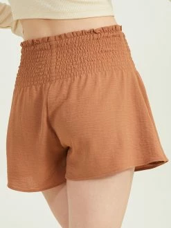 Harper Smocked Shorts -Pippa Shop 001890 H1278W039JD LATTE 03