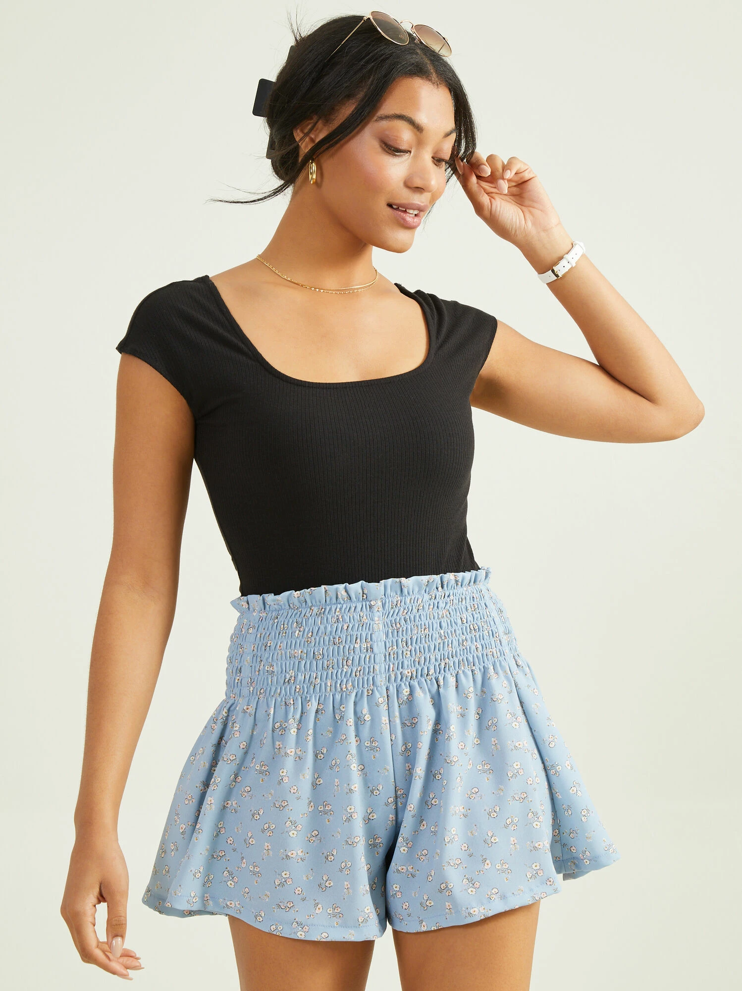 Lynn Floral Shorts 1 Lynn Floral Shorts