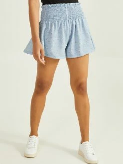 Lynn Floral Shorts 6 Lynn Floral Shorts -Pippa Shop 001890 H1278Y338JD BLUE 02