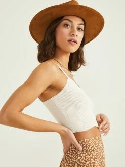 Sweetheart Cropped Tank