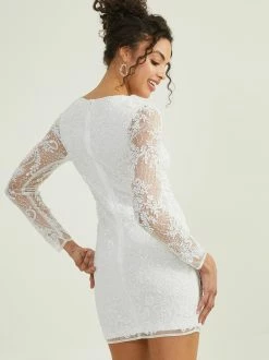 Blake Beaded Dress -Pippa Shop 001892 R4491 47GQ 11 WHITE 04
