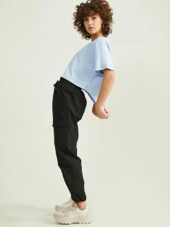 Send It Cropped Tee 6 Send It Cropped Tee -Pippa Shop 001911 PT15611 1 BLUE 02