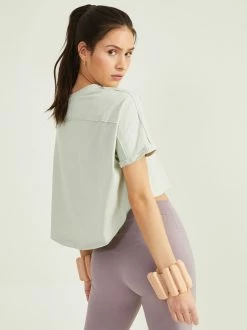 Send It Cropped Tee -Pippa Shop 001911 PT15611 1 SAGE 04