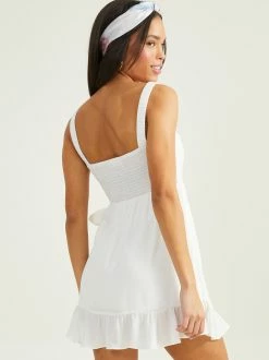 Katelynn Wrap Dress -Pippa Shop 001926 DLDW364AIMK WHITE 02