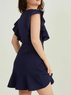Isolde Dress -Pippa Shop 001926 DYDK2845IMK AS NAVY 02