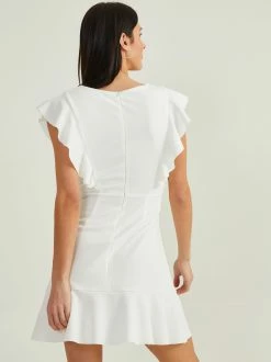 Isolde Dress -Pippa Shop 001926 DYDK2845IMK AS WHITE 03