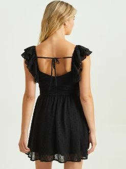 Sylvia Dress -Pippa Shop 001926 DYDW3908IMK BLACK 02