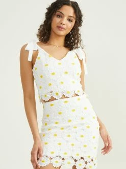 Daisy Crochet Top