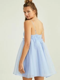 Haven Ruffle Trim Dress 7 Haven Ruffle Trim Dress -Pippa Shop 001950 BD5169 BLUE 03
