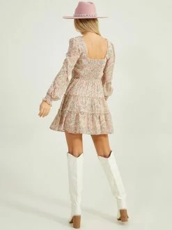 Amanda Floral Dress -Pippa Shop 002044 D51396 06 IVORY MULTI 03