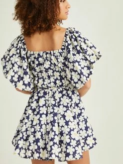 Maybel Floral Dress -Pippa Shop 003033 MDR2311 AS NAVY 02