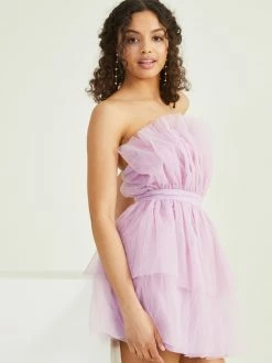 Annalise Tulle Dress -Pippa Shop 003038 IBD26395 LAVENDER 02