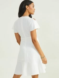 Roxana Dress -Pippa Shop 003066 HA19050 AS23 WHITE 02