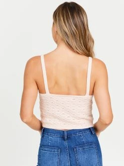 Daisy Crochet Tank -Pippa Shop 003067 V20M10767 PINK 03