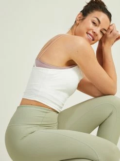 Consistency Ribbed Tank -Pippa Shop 004059 TP7027 WHITE 02