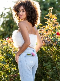 Giselle Tulle Tube Top -Pippa Shop 004124 CT33575AS WHITE 09